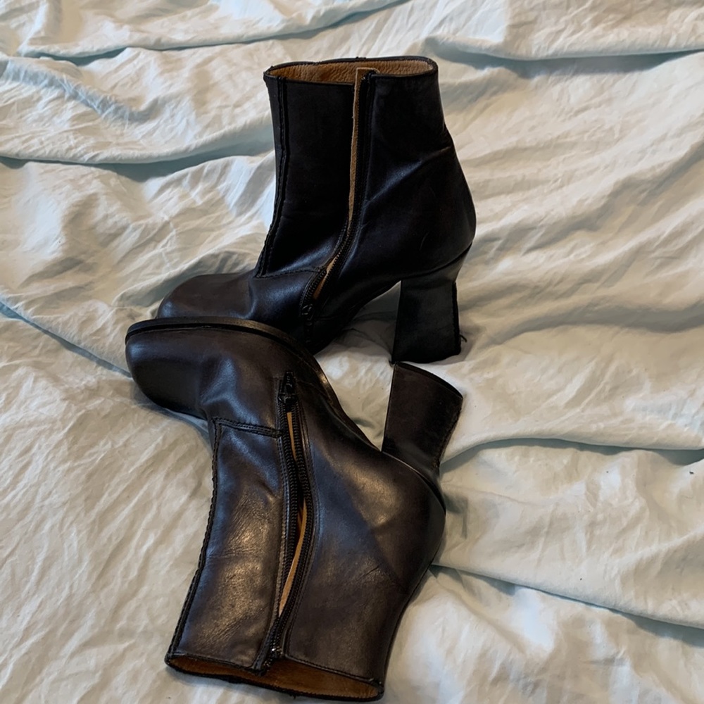 Leather Booties - Picture 3 of 5